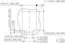 Preview: Metz Connect 130924-E E-DAT modul 48x8(8) 1,5HE Patchfeld Cat.6A, Edelstahl