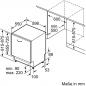 Preview: Bosch SMV4EVX08E Serie 4 Vollintegrierter Geschirrspüler, 60 cm breit, 14 Maßgedecke, Efficient Dry, VarioFlex-Körbe, Info Light, Aqua Stop