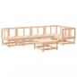 Preview: 6-tlg. Garten-Lounge-Set Massivholz Kiefer