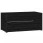 Preview: Gartenbox Schwarz 101x50,5x46,5 cm Massivholz Kiefer