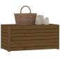 Preview: Gartenbox Honigbraun 101x50,5x46,5 cm Massivholz Kiefer