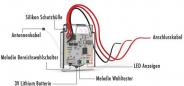 Preview: M-E BELL-556-TX "Aus Kabel mach Funk" - Micro Converter 3: Klingelsignal weiterleiten per Funk (41385)