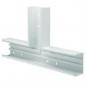 Preview: GEWISS Bruestungskanal 70x130-80 PVC T-Stueck RAL9010