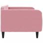 Preview: Tagesbett Rosa 90x200 cm Samt