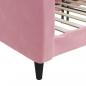 Preview: Tagesbett Rosa 90x200 cm Samt