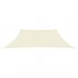 Preview: Sonnensegel 160 g/m² Creme 4/5x4 m HDPE