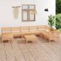 Preview: ARDEBO.de - 9-tlg. Garten-Lounge-Set Massivholz Kiefer