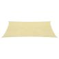 Preview: Sonnensegel 160 g/m² Beige 6x6 m HDPE