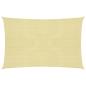 Preview: ARDEBO.de - Sonnensegel 160 g/m² Beige 4x5 m HDPE