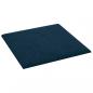 Preview: Wandpaneele 12 Stk. Blau 30x30 cm Samt 1,08 m²