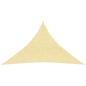 Preview: ARDEBO.de - Sonnensegel 160 g/m² Beige 5x5x6 m HDPE