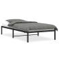 Preview: Bettgestell Metall Schwarz 107x203 cm