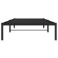 Preview: Bettgestell Metall Schwarz 107x203 cm