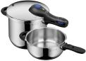 Preview: ARDEBO.de WMF Perfect Plus One Pot Schnellkochtopf-Set, 22 cm, 6,5 Liter und 3,0 Liter