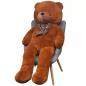 Preview: Weicher XXL-Plüsch-Teddybär Braun 85 cm