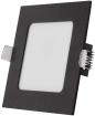 Preview: ARDEBO.de EMOS NEXXO ZD2343 LED-Einbauleuchte, quadratisch, Change CCT, 18W, 1600lm, 225x225mm, schwarz (1540241870)