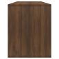 Preview: TV-Schrank Braun Eichen-Optik 130x35x50 cm Holzwerkstoff