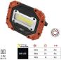 Preview: EMOS COB LED Arbeitsleuchte, 700 lm, 4x AA, schwarz-orange