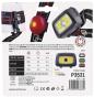 Preview: EMOS CREE P3531 LED + COB LED Stirnlampe P3531, 330lm, 65m, für 3xAAA, grau (1441233110)