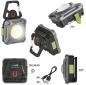 Preview: EMOS 1450000430 Aufladbarer COB LED-Strahler P4543, 1200lm, 2000mAh, grau