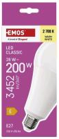 Preview: EMOS Classic ZQ5E91 LED Lampe A95, E27, 28W (200W), 3452lm, Warmweiß (1525743215)