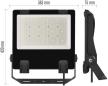 Preview: EMOS AVENO ZS2463 LED-Strahler, schwarz, 200W, 32000lm, neutralweiß (1531246300)