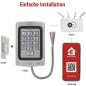 Preview: EMOS H5023 GoSmart Codeschloss IP-006AX, für bis zu 10 Codes WiFi, 12 V AC/DC, Metall (3069050230 )