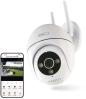 Preview: ARDEBO.de EMOS H4057 GoSmart rotierende Outdoor IP-Kamera, WiFi IP-800, WASP, weiß/silber (3024040570 )