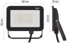 Preview: EMOS PROFI ZS2632 LED-Flutlicht, anthrazit, 30W, 3300lm, neutralweiß (1531242632)