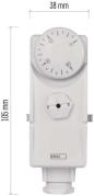 Preview: EMOS P5681 Anlege-Thermostat, manuell, weiß (2101103000)