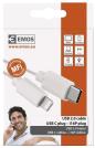 Preview: EMOS SM7015W USB Kabel 2.0 C Stecker, i16P Stecker, Länge 1m, weiß (2335076014)