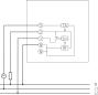 Preview: Theben RAMSES 703 Raumthermostat mit thermischer Rückführung, IP 30, weiß (7030001)