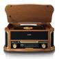 Preview: Retro-Plattenspieler aus Holz mit Bluetooth®, AM/FM-Radio, USB-Codierung, CD-Player, Kassettenspieler und eingebauten Lautsprechern