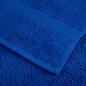 Preview: Premium-Seiftücher SOLUND 4 Stk. Blau 30x30 cm 600 g/m²