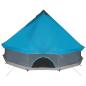 Preview: Tipi-Familienzelt 6 Personen Blau Wasserdicht