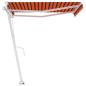 Preview: Standmarkise Automatisch 300x250 cm Orange/Braun