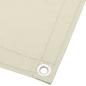 Preview: Balkon-Sichtschutz Creme 120x800 cm 100 % Polyester-Oxford