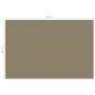 Preview: Zeltteppich 400x600 cm Taupe