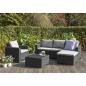 Preview: Allibert Gartenhocker California Grau