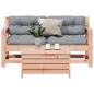 Preview: ARDEBO.de - 3-tlg. Garten-Lounge-Set mit Kissen Massivholz Douglasie