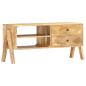 Preview: ARDEBO.de - TV-Schrank 97 x 35 x 47 cm Massivholz Mango