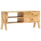 Preview: TV-Schrank 97 x 35 x 47 cm Massivholz Mango