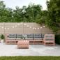 Preview: 7-tlg. Garten-Lounge-Set mit Kissen Massivholz Douglasie