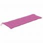 Preview: Gartenbank-Auflage Rosa 150x50x7 cm Oxford-Gewebe