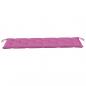 Preview: Gartenbank-Auflage Rosa 150x50x7 cm Oxford-Gewebe