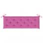 Preview: Gartenbank-Auflage Rosa 150x50x7 cm Oxford-Gewebe