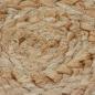 Preview: Teppich Geflochten Jute 180 cm Rund