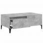 Preview: Couchtisch Betongrau 90x50x36,5 cm Holzwerkstoff