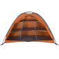 Preview: Camping-Organizer-Zelt 9 Fächer Grau Orange Wasserdicht