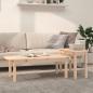 Preview: ARDEBO.de - 2-tlg. Couchtisch-Set Massivholz Kiefer